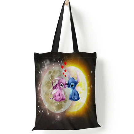 Stitch Tote Bags for Women - Canvas Handbags, Large Capacity Shopping Bags 5