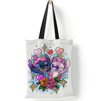 Stitch Tote Bags for Women - Canvas Handbags, Large Capacity Shopping Bags 6