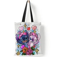 Stitch Tote Bags for Women - Canvas Handbags, Large Capacity Shopping Bags 14