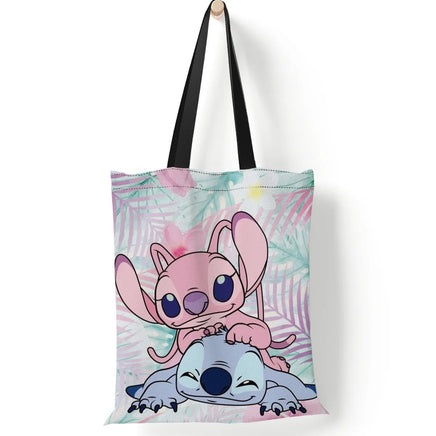 Stitch Tote Bags for Women - Canvas Handbags, Large Capacity Shopping Bags 2