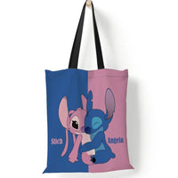Stitch Tote Bags for Women - Canvas Handbags, Large Capacity Shopping Bags 15