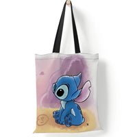 Stitch Tote Bags for Women - Canvas Handbags, Large Capacity Shopping Bags 17