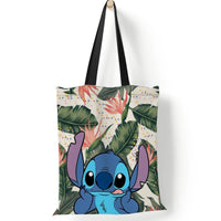 Stitch Tote Bags for Women - Canvas Handbags, Large Capacity Shopping Bags 11