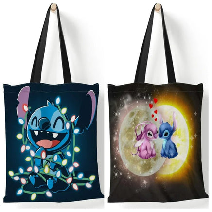 Stitch Tote Bags for Women - Canvas Handbags, Large Capacity Shopping Bags