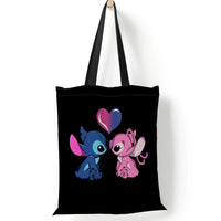 Stitch Tote Bags for Women - Canvas Handbags, Large Capacity Shopping Bags 7