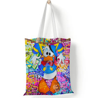 Stitch Tote Bags for Women - Canvas Handbags, Large Capacity Shopping Bags 21