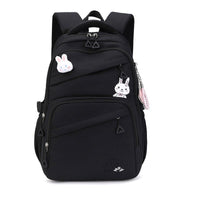 Stylish Primary School Backpack for Students Black