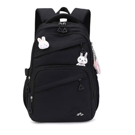 Stylish Primary School Backpack for Students Black