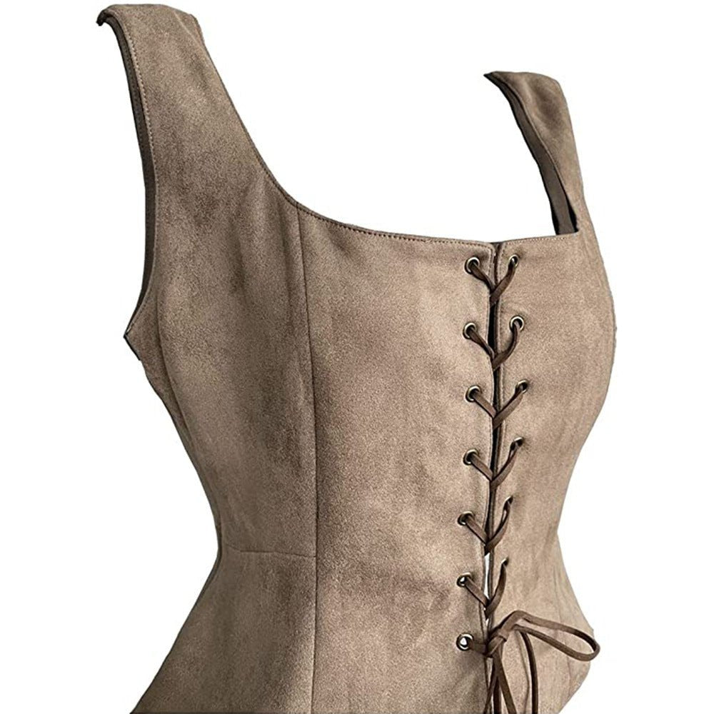 Suede Vest for Men/Women - Lusy Store LLC
