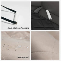Lusy Store LLC Waterproof Dog Car Seat Cover Pad Pets