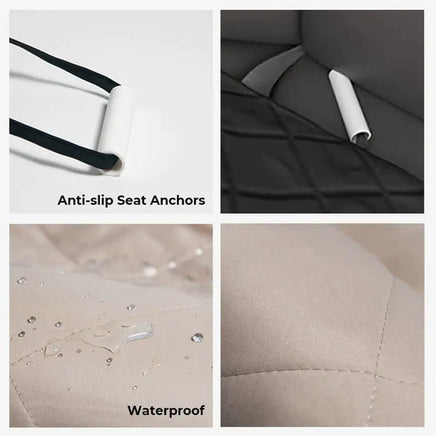 Lusy Store LLC Waterproof Dog Car Seat Cover Pad Pets