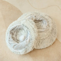 Lusy Store LLC 2 In 1 Round Tunnel Cat Beds Pets