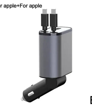 Retractable Car Charger - Lusy Store LLC 