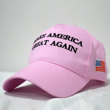 Make America Great Hat Again Donald Trump Cap Pink