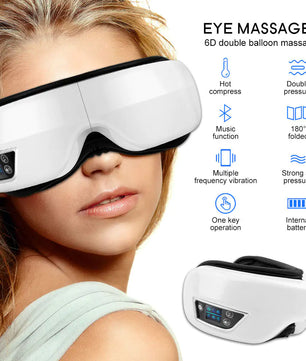 Electric Vibration Bluetooth Eye Massager - Lusy Store LLC 