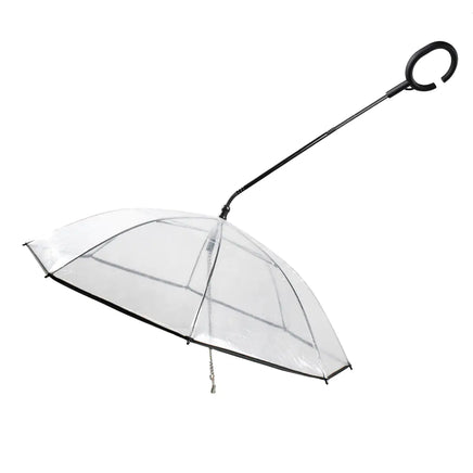 Lusy Store LLC Transparent Pet Umbrella Pets