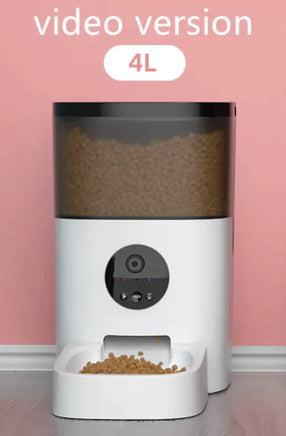 SmartFeast Pro – Intelligent Automatic Feeder White 4L video version
