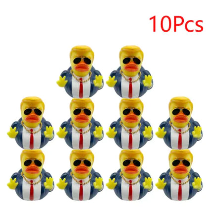 Lusy Store LLC Trump Rubber Duck Bath Toys: Squeaky Fun for Kids Toys