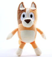 Plush Dog Toy Yellow and Brown 25cm Mom