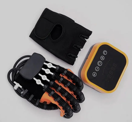 NeuroFlex Rehab Glove Orange left hand