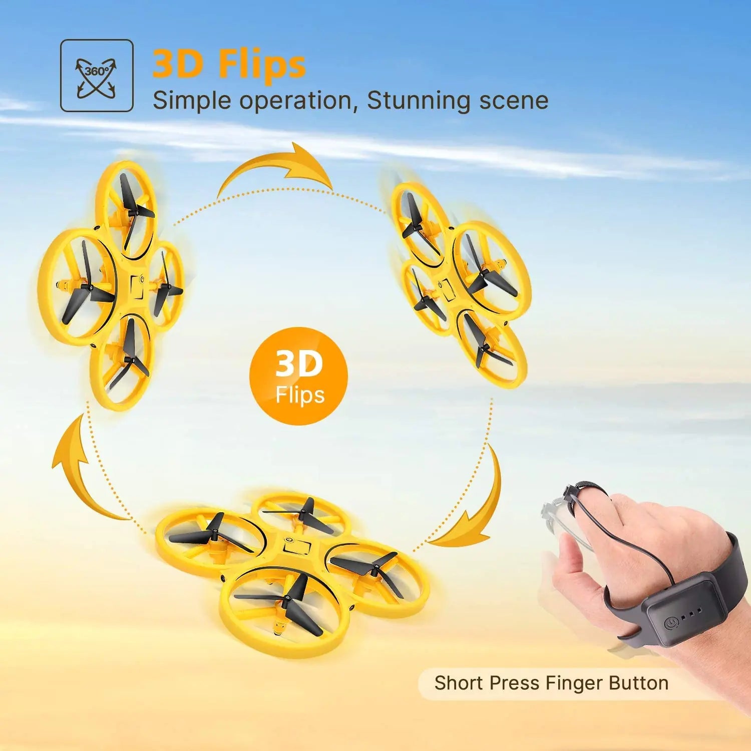 Lusy Store LLC Hand-Controlled Drone Toys