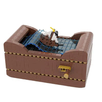 Lusy Store LLC Ship At Sea Building Blocks Toy Toys