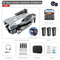 Max Drone Brushless Motor 8K GPS Grey Dual-4K-3B