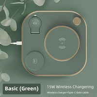 Desk Lamp 4 in 1 Fast Charger Basic Green 1 Piece