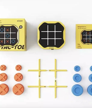Lusy Store LLC Qike Super Tic-Tac-Toe All-in-One Chess Collection - Fun & Educational Electronic Toy for Kids Toys