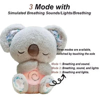 Lusy Store LLC Breathing Bunny Soothing Sensory Plush Toy Toys