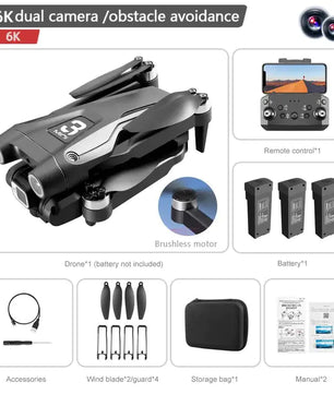 Max Drone Brushless Motor 8K GPS - Lusy Store LLC 