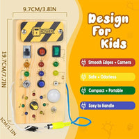 Lusy Store LLC Busy Board Sensory Toy Toys