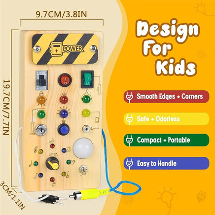 Lusy Store LLC Busy Board Sensory Toy Toys
