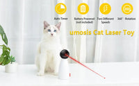 Cat Laser Toy Automatic White