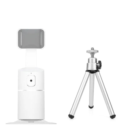 Auto Face Tracking Gimbal Stabilizer White With Silver