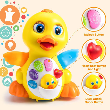 Lusy Store LLC Baby Musical Duck Toy Toys