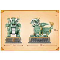 Lusy Store LLC Sacred Beast Kylin Building Blocks Toys