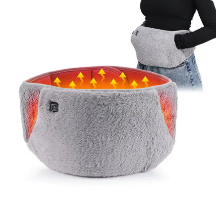 Graphene Period Pain Relief Belt - USB Rechargeable Heating Pad Grey