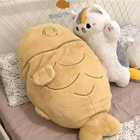 Lusy Store LLC Taiyaki Doll Cat Pillow Plush Toy Toys