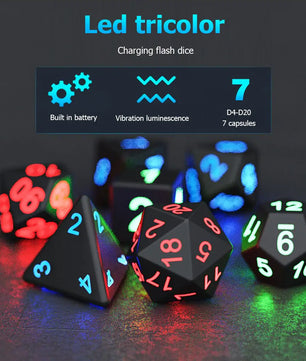 Lusy Store LLC Electronic Luminous LED Dice Set Toys