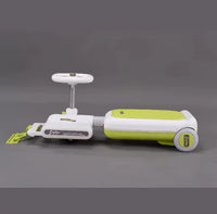 Kids Clean Car Portable Go-Kart Green 80*29*29cm