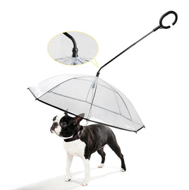 Lusy Store LLC Transparent Pet Umbrella Pets