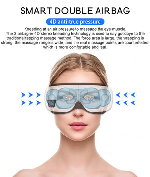 Electric Vibration Bluetooth Eye Massager - Lusy Store LLC 