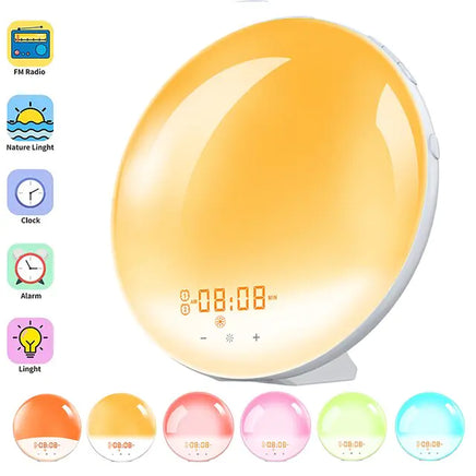 Smart Digital Sunrise Alarm Clock Common Version