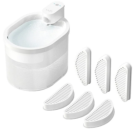 Lusy Store LLC Wireless Cat Water Fountain Pets
