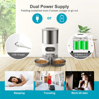 Lusy Store LLC Wi-Fi Smart Pet Feeder Pets