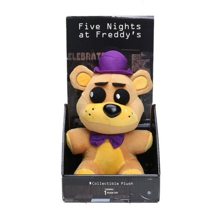 10" Nightmare Five Nights At Freddy's Freddy Bear Foxy Chica Bonnie Plush Toys Doll - Lusy Store