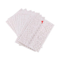 10 Pcs/Set Laser Cut Butterfly Vertical Invitations Cards Kits - Lusy Store