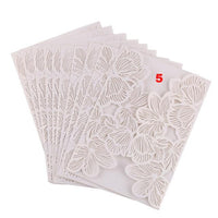 10 Pcs/Set Laser Cut Butterfly Vertical Invitations Cards Kits - Lusy Store