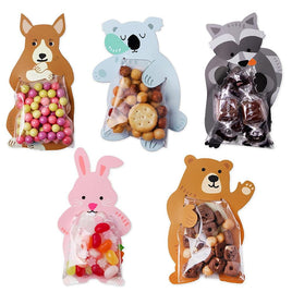 10 Sheets/Bag Cute Cartoon Gifts Bags Christmas Party Cookie Packaging - Lusy Store